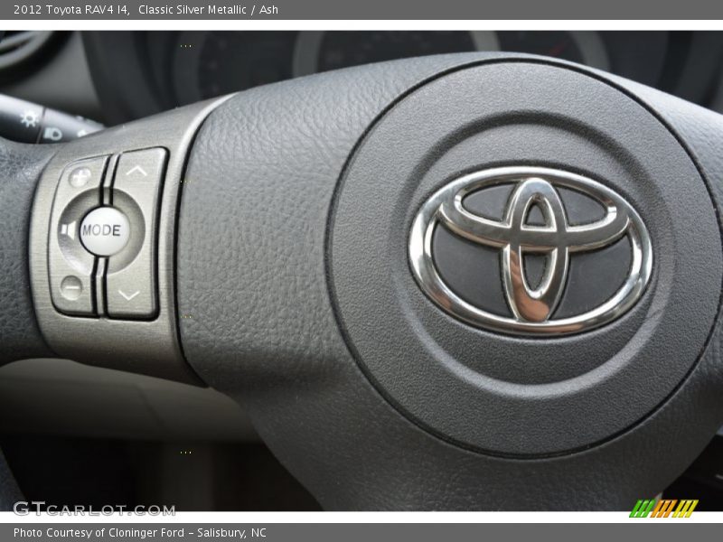 Classic Silver Metallic / Ash 2012 Toyota RAV4 I4