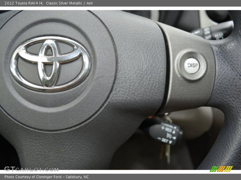 Classic Silver Metallic / Ash 2012 Toyota RAV4 I4