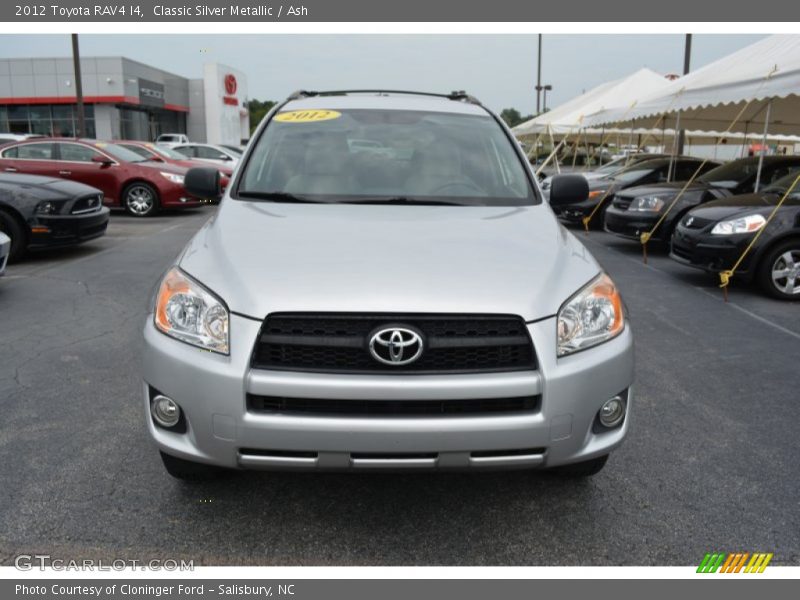 Classic Silver Metallic / Ash 2012 Toyota RAV4 I4