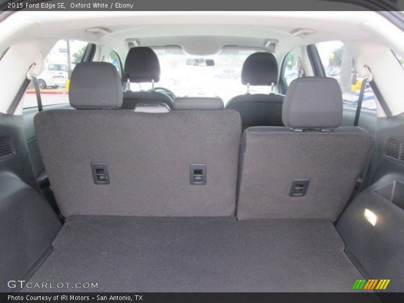 Oxford White / Ebony 2015 Ford Edge SE