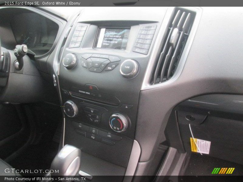 Oxford White / Ebony 2015 Ford Edge SE