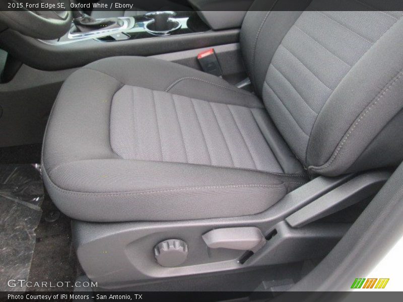 Oxford White / Ebony 2015 Ford Edge SE
