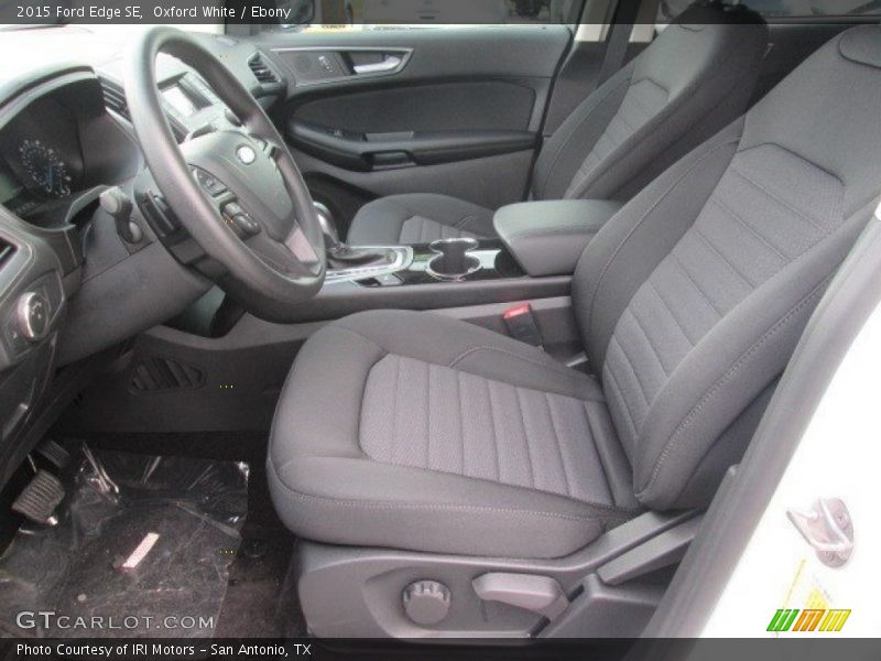 Oxford White / Ebony 2015 Ford Edge SE