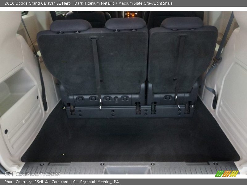 Dark Titanium Metallic / Medium Slate Gray/Light Shale 2010 Dodge Grand Caravan SE Hero