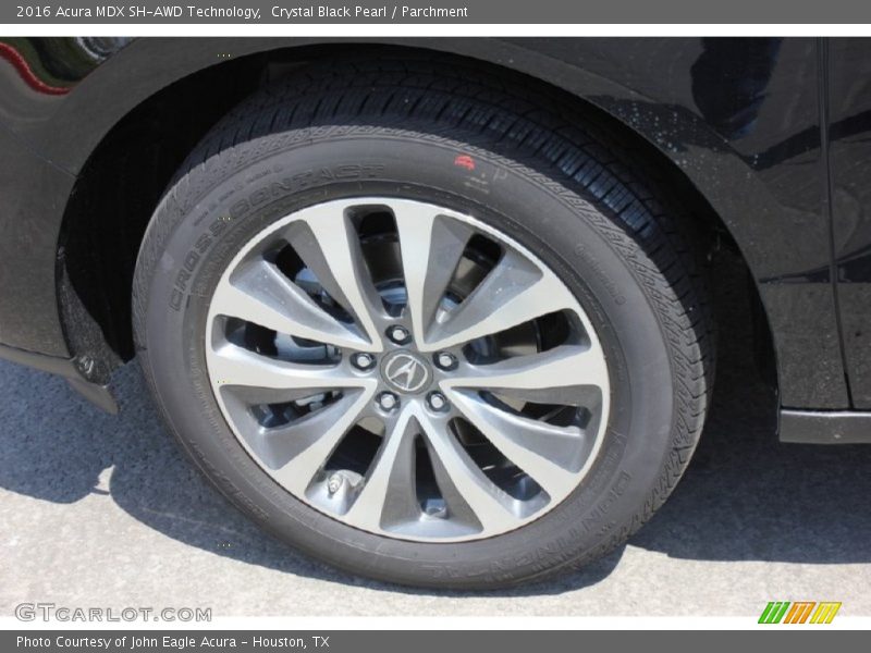 Crystal Black Pearl / Parchment 2016 Acura MDX SH-AWD Technology