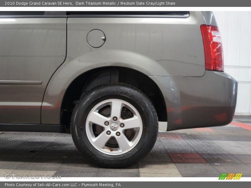 Dark Titanium Metallic / Medium Slate Gray/Light Shale 2010 Dodge Grand Caravan SE Hero