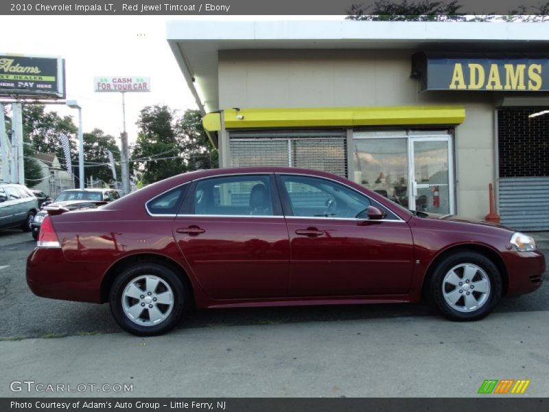 Red Jewel Tintcoat / Ebony 2010 Chevrolet Impala LT