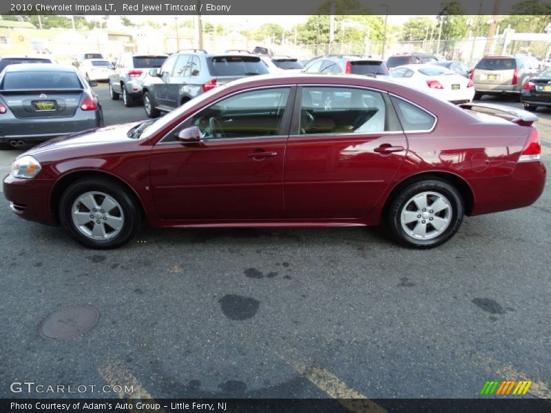 Red Jewel Tintcoat / Ebony 2010 Chevrolet Impala LT