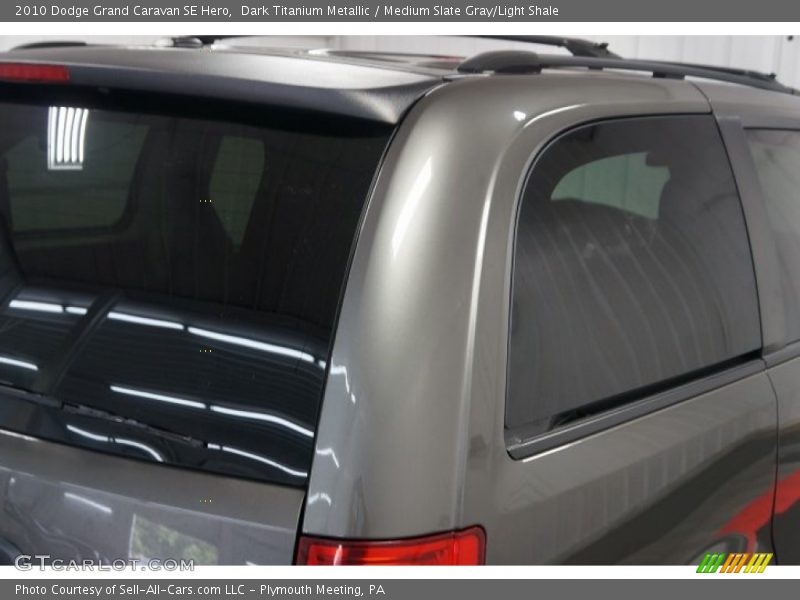 Dark Titanium Metallic / Medium Slate Gray/Light Shale 2010 Dodge Grand Caravan SE Hero