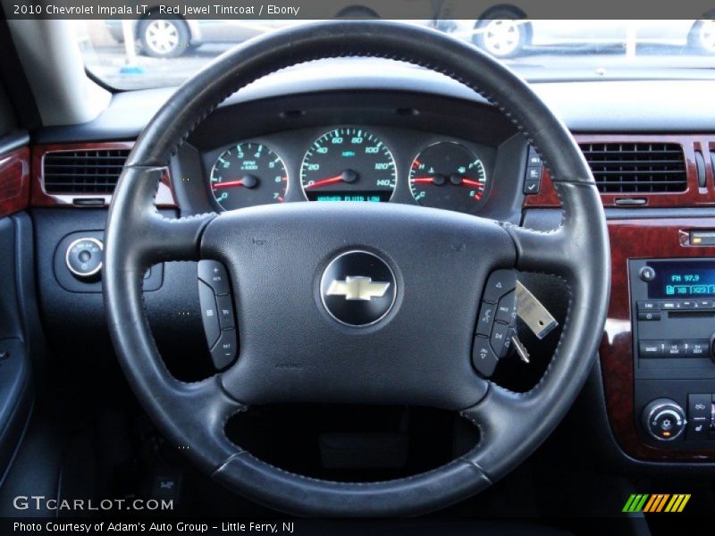 Red Jewel Tintcoat / Ebony 2010 Chevrolet Impala LT