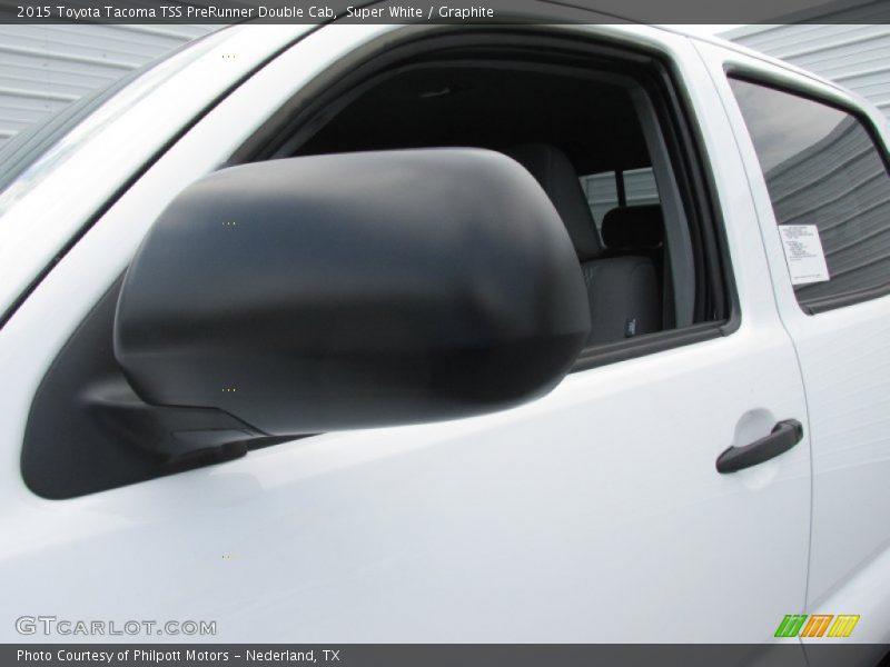 Super White / Graphite 2015 Toyota Tacoma TSS PreRunner Double Cab