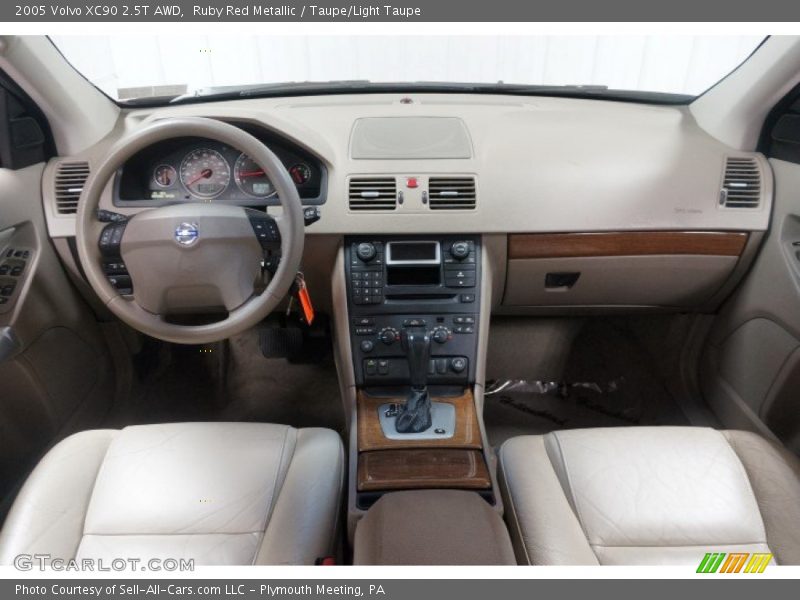 Ruby Red Metallic / Taupe/Light Taupe 2005 Volvo XC90 2.5T AWD