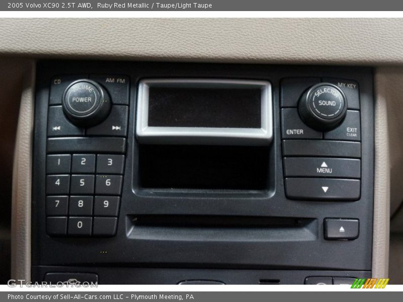 Ruby Red Metallic / Taupe/Light Taupe 2005 Volvo XC90 2.5T AWD