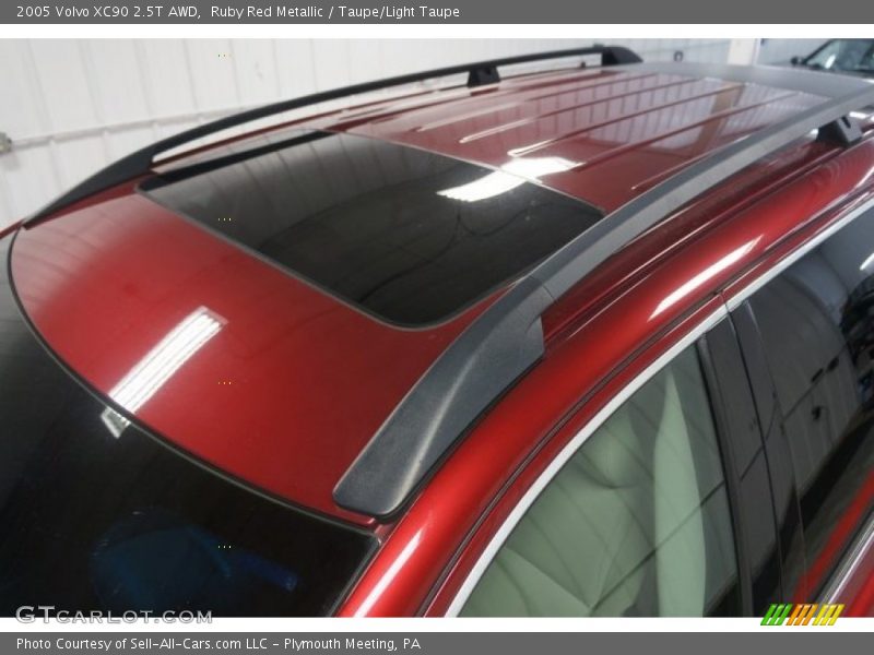 Ruby Red Metallic / Taupe/Light Taupe 2005 Volvo XC90 2.5T AWD