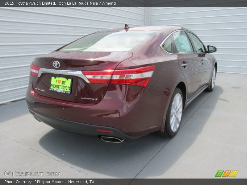Ooh La La Rouge Mica / Almond 2015 Toyota Avalon Limited