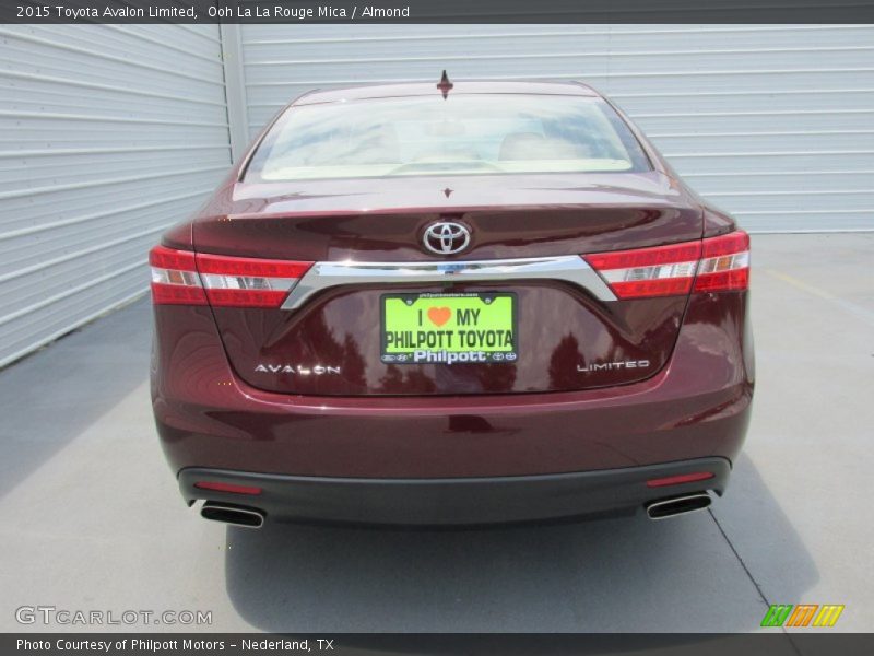 Ooh La La Rouge Mica / Almond 2015 Toyota Avalon Limited