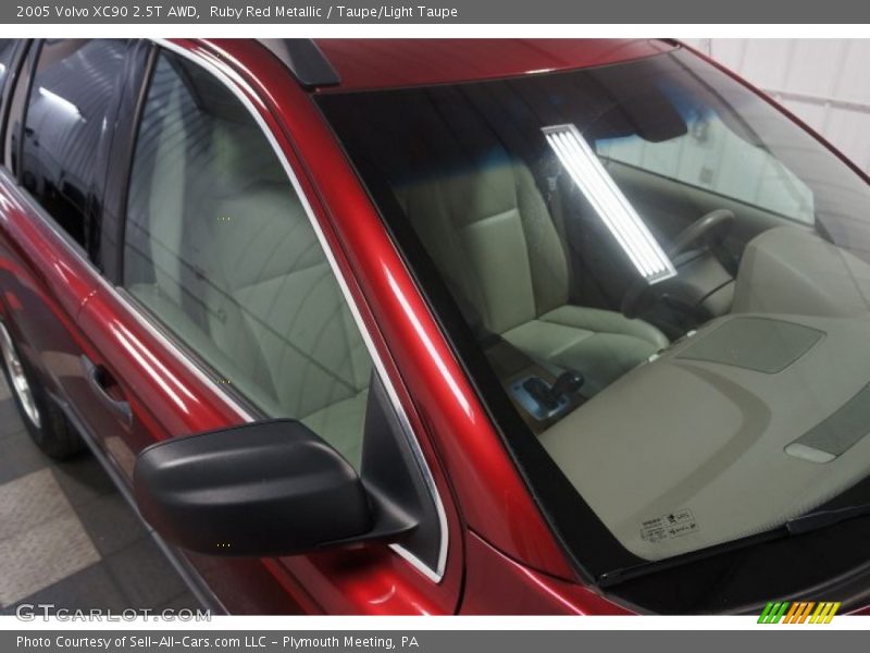 Ruby Red Metallic / Taupe/Light Taupe 2005 Volvo XC90 2.5T AWD