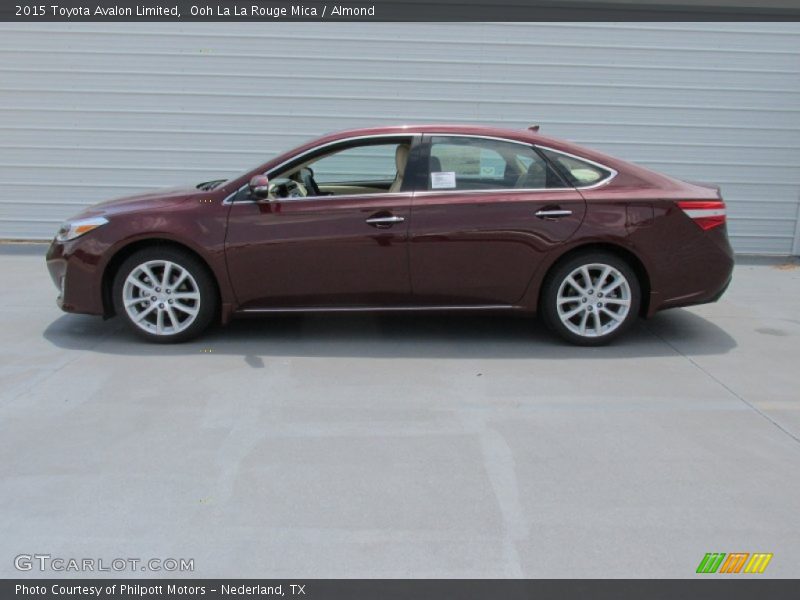 Ooh La La Rouge Mica / Almond 2015 Toyota Avalon Limited