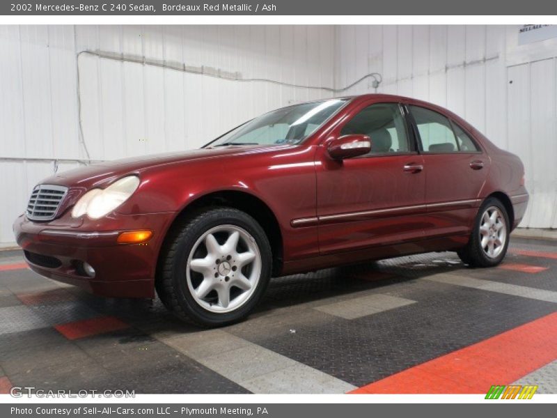 Bordeaux Red Metallic / Ash 2002 Mercedes-Benz C 240 Sedan