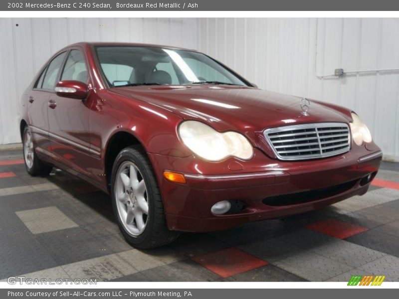 Bordeaux Red Metallic / Ash 2002 Mercedes-Benz C 240 Sedan