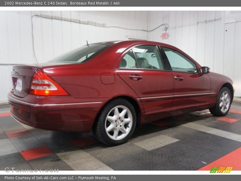Bordeaux Red Metallic / Ash 2002 Mercedes-Benz C 240 Sedan