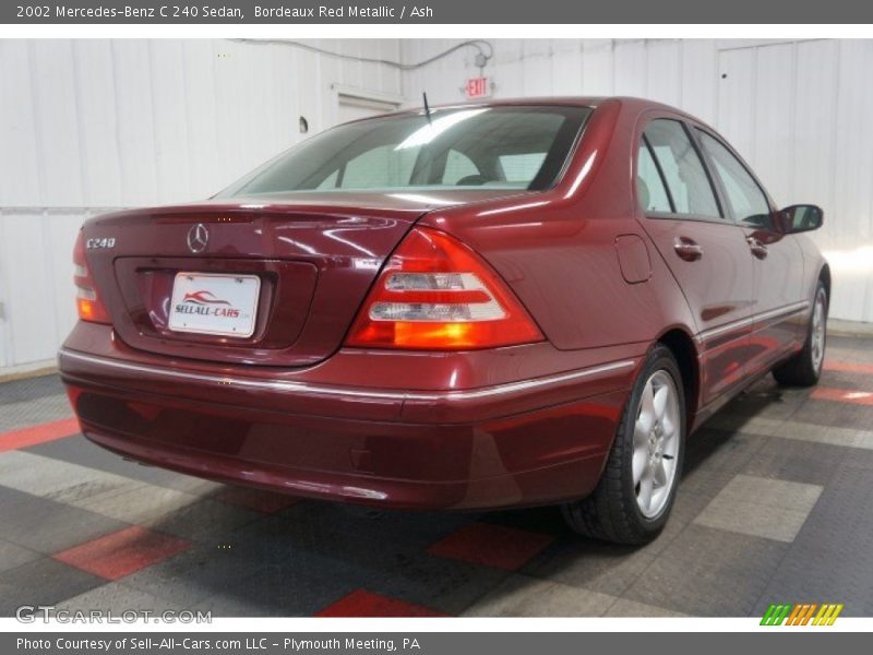 Bordeaux Red Metallic / Ash 2002 Mercedes-Benz C 240 Sedan