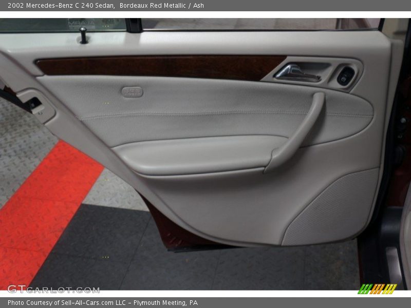 Bordeaux Red Metallic / Ash 2002 Mercedes-Benz C 240 Sedan
