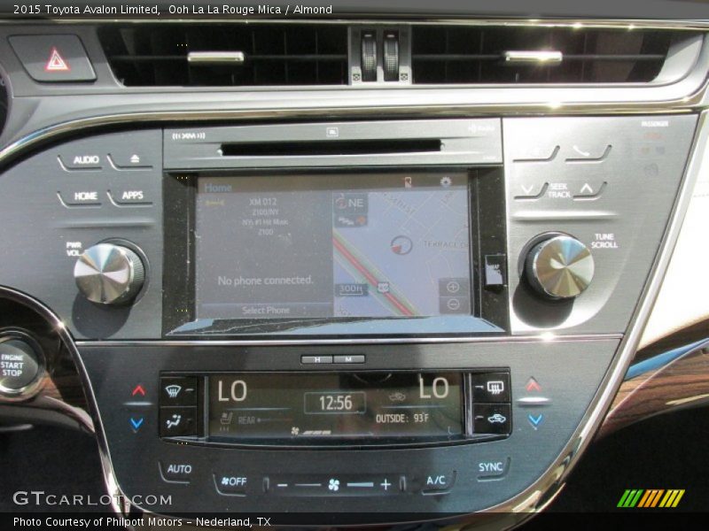 Ooh La La Rouge Mica / Almond 2015 Toyota Avalon Limited