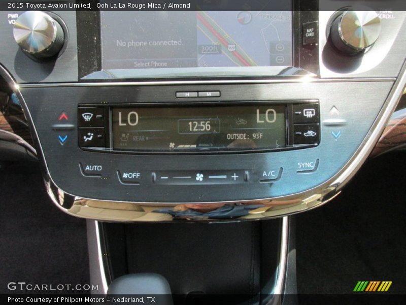 Ooh La La Rouge Mica / Almond 2015 Toyota Avalon Limited