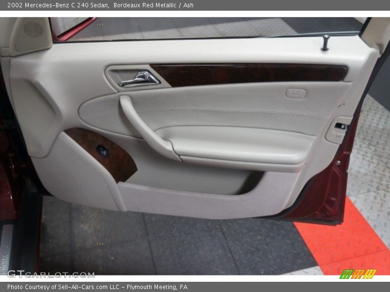 Bordeaux Red Metallic / Ash 2002 Mercedes-Benz C 240 Sedan
