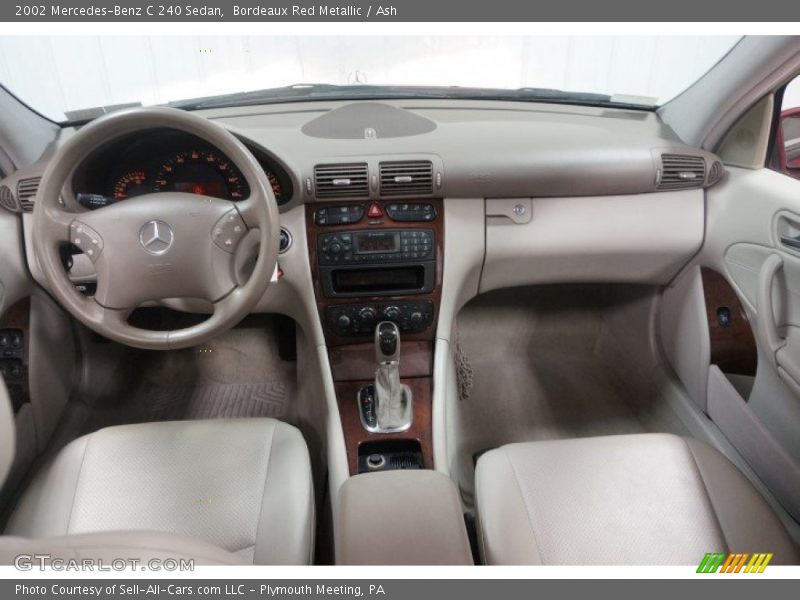 Bordeaux Red Metallic / Ash 2002 Mercedes-Benz C 240 Sedan