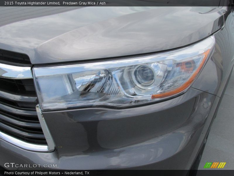 Predawn Gray Mica / Ash 2015 Toyota Highlander Limited