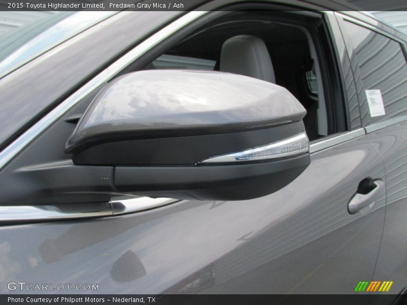 Predawn Gray Mica / Ash 2015 Toyota Highlander Limited