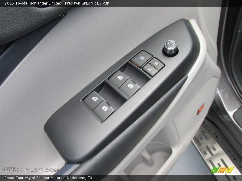 Predawn Gray Mica / Ash 2015 Toyota Highlander Limited