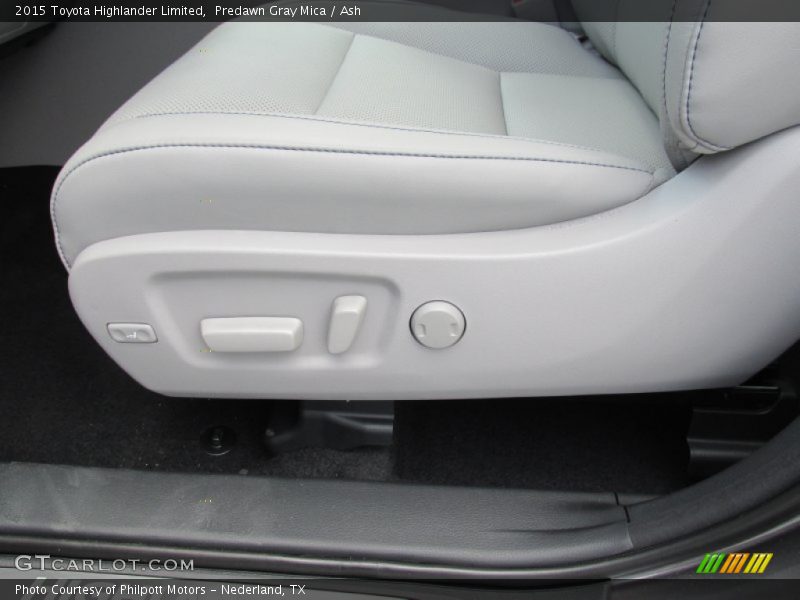 Predawn Gray Mica / Ash 2015 Toyota Highlander Limited