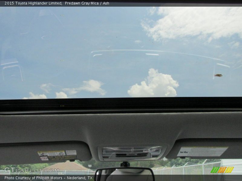 Predawn Gray Mica / Ash 2015 Toyota Highlander Limited