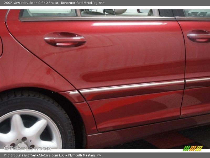 Bordeaux Red Metallic / Ash 2002 Mercedes-Benz C 240 Sedan