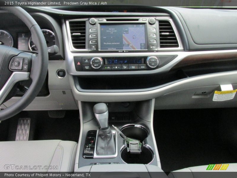 Predawn Gray Mica / Ash 2015 Toyota Highlander Limited