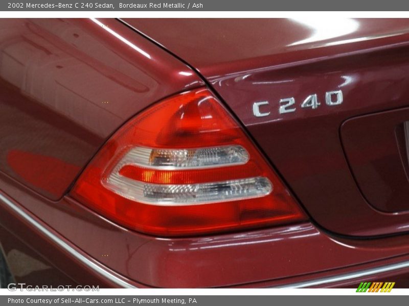 Bordeaux Red Metallic / Ash 2002 Mercedes-Benz C 240 Sedan