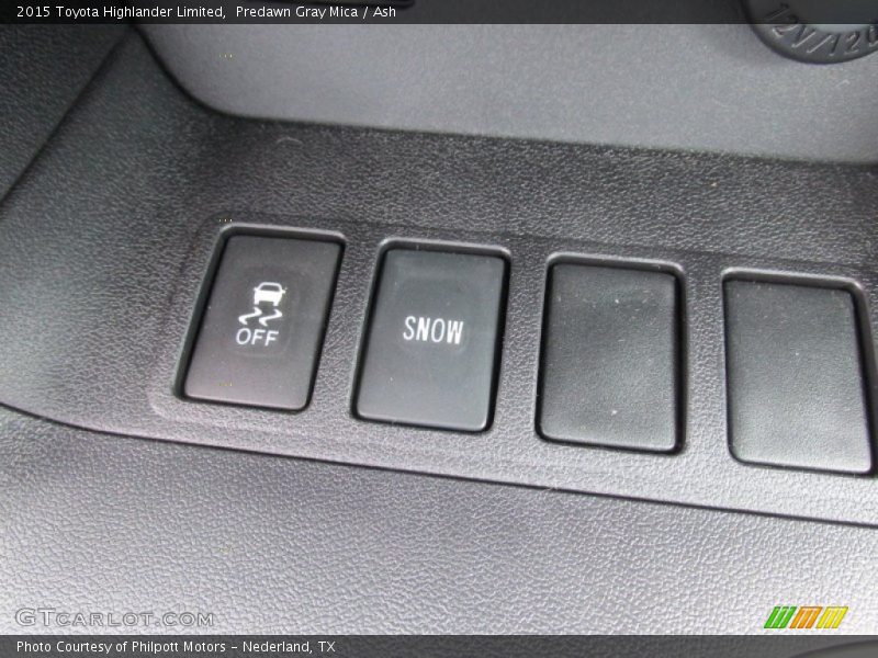 Predawn Gray Mica / Ash 2015 Toyota Highlander Limited