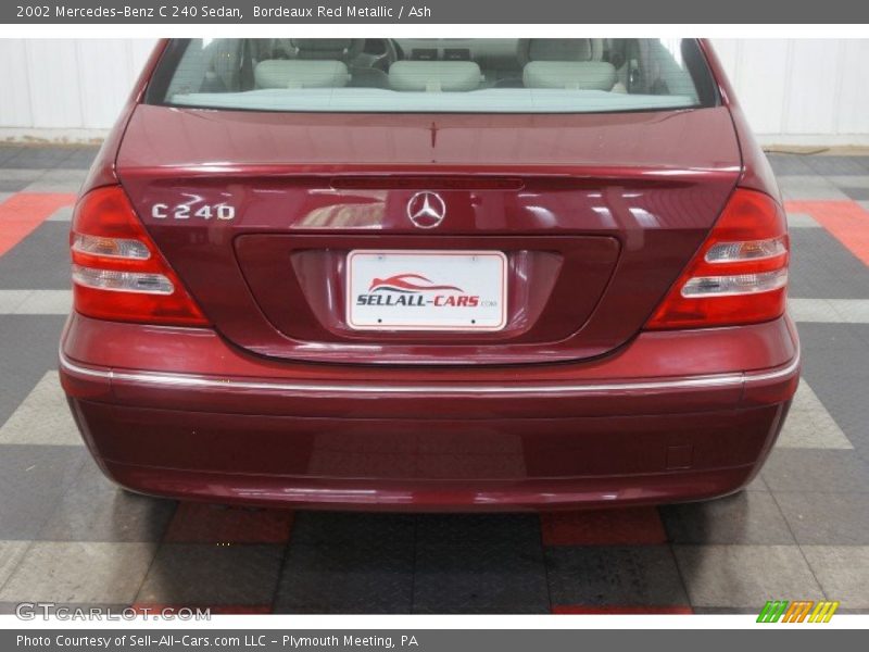 Bordeaux Red Metallic / Ash 2002 Mercedes-Benz C 240 Sedan