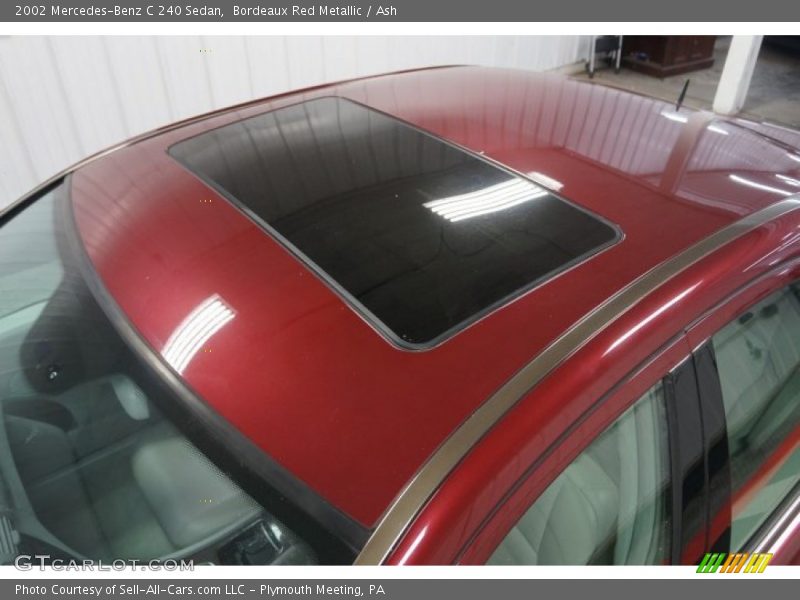 Bordeaux Red Metallic / Ash 2002 Mercedes-Benz C 240 Sedan