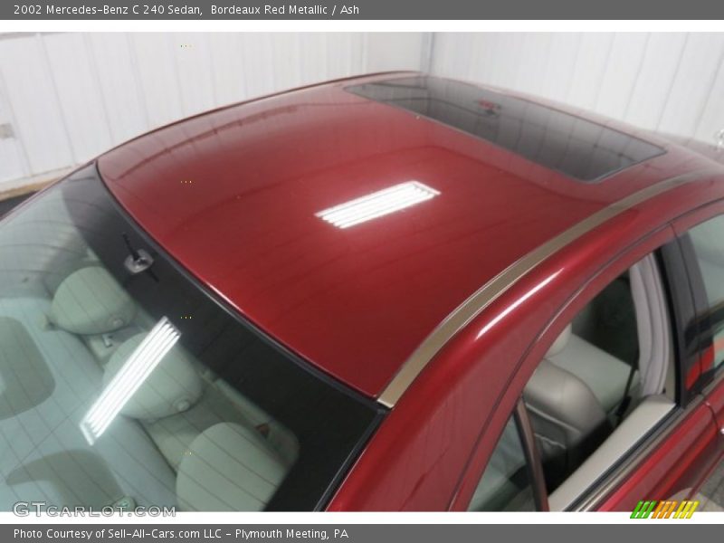 Bordeaux Red Metallic / Ash 2002 Mercedes-Benz C 240 Sedan