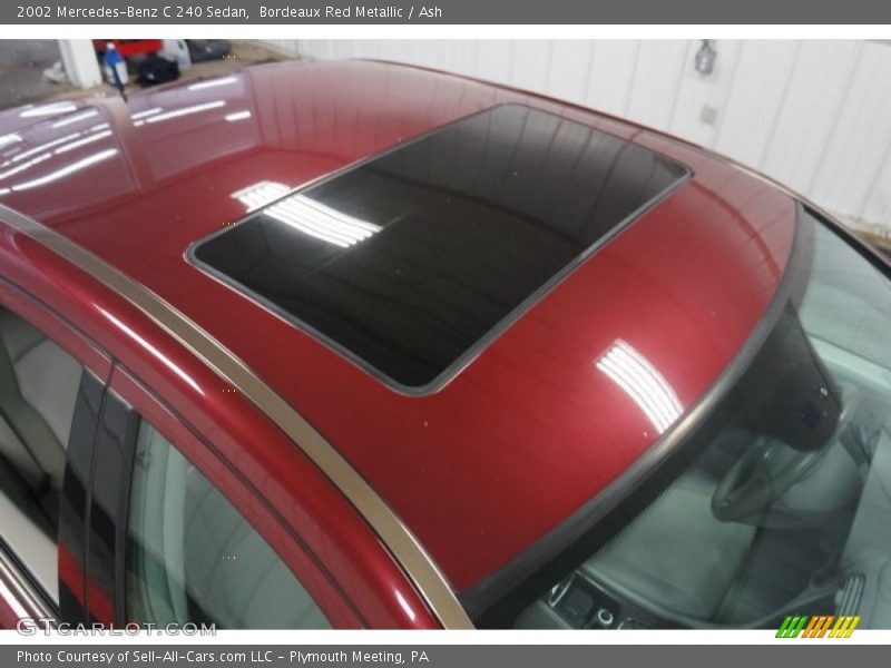 Bordeaux Red Metallic / Ash 2002 Mercedes-Benz C 240 Sedan