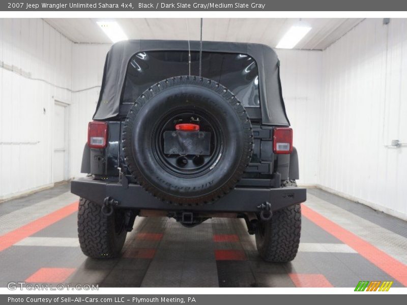 Black / Dark Slate Gray/Medium Slate Gray 2007 Jeep Wrangler Unlimited Sahara 4x4