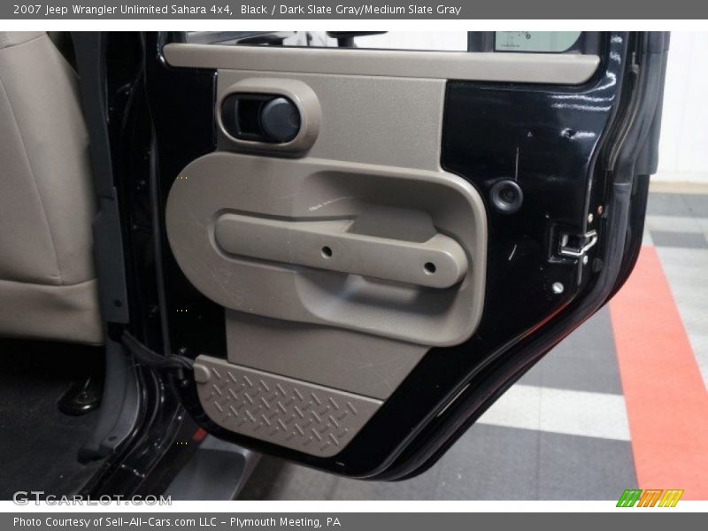 Black / Dark Slate Gray/Medium Slate Gray 2007 Jeep Wrangler Unlimited Sahara 4x4