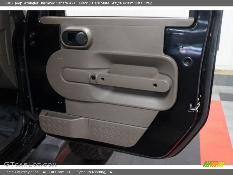 Black / Dark Slate Gray/Medium Slate Gray 2007 Jeep Wrangler Unlimited Sahara 4x4