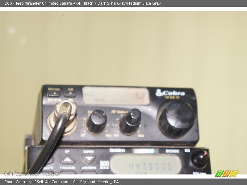 Black / Dark Slate Gray/Medium Slate Gray 2007 Jeep Wrangler Unlimited Sahara 4x4