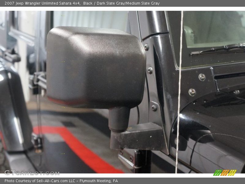 Black / Dark Slate Gray/Medium Slate Gray 2007 Jeep Wrangler Unlimited Sahara 4x4