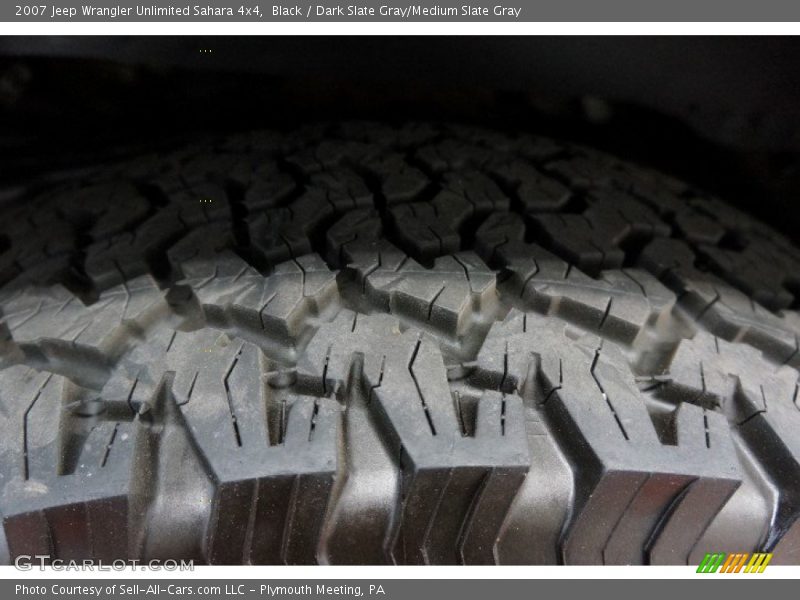 Black / Dark Slate Gray/Medium Slate Gray 2007 Jeep Wrangler Unlimited Sahara 4x4